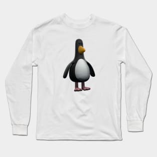 Feathers Mcgraw A Silent Penguin Cool Long Sleeve T-Shirt